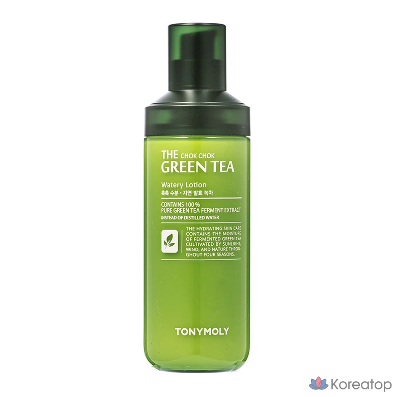 Набор увлажняющих средств для тела Tony Moly The Chok Chok Green Tea Moisture, 2 предмета, 2 комплекта., фото 3