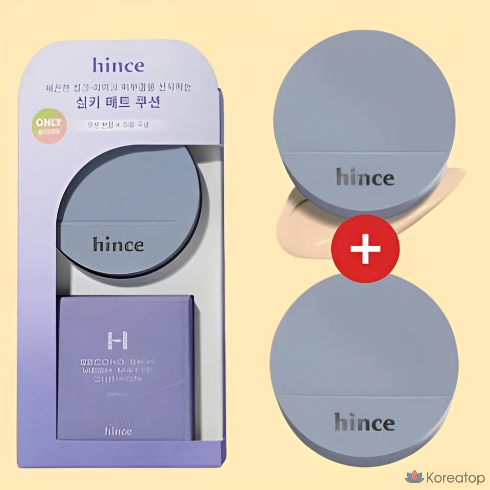 Тональный крем-кушон HINS SECOND SKIN MESH MATTE CUSHION, 12 г, сменный блок (SPF40), оттенок «Песок» (№ 23), 1 шт.