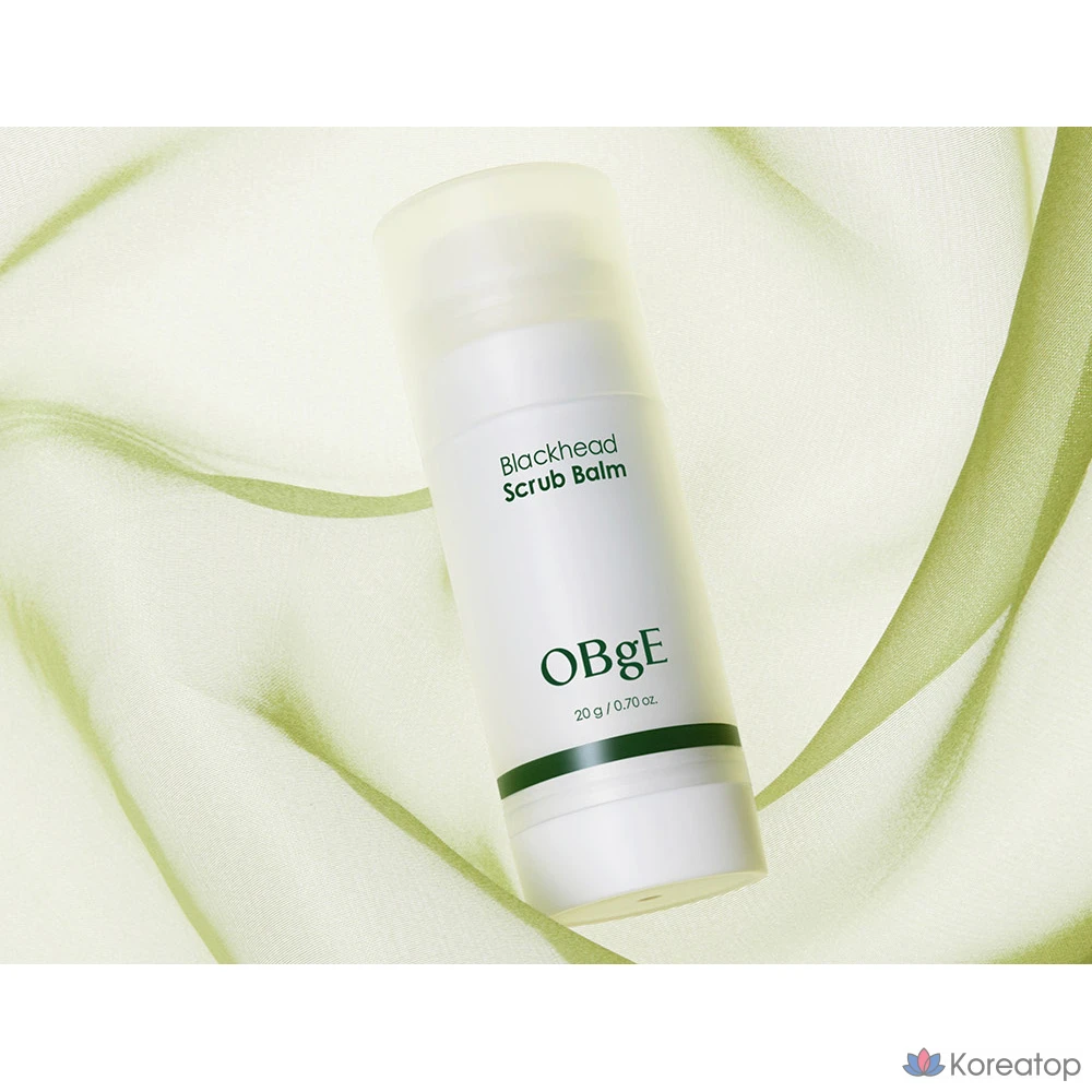 Бальзам-скраб для лица OBge от черных точек, 20 г, 1 шт.