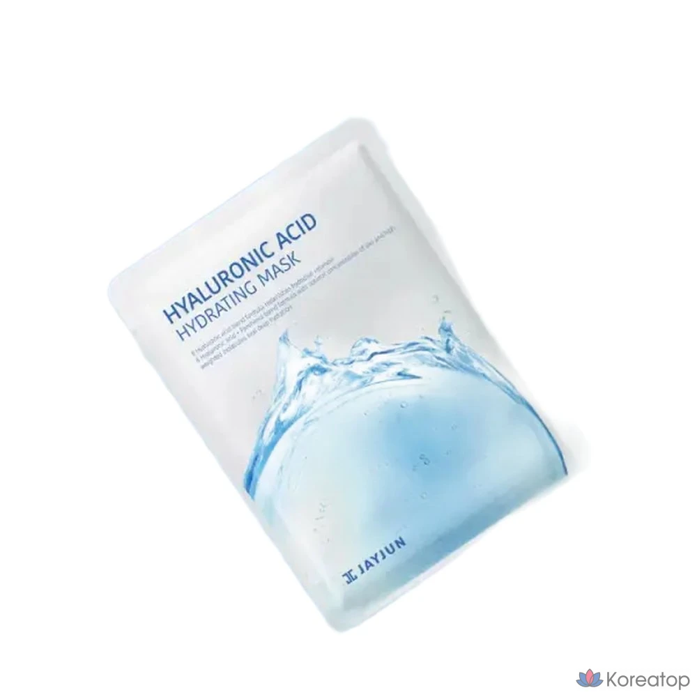 Увлажняющая маска с гиалуроновой кислотой, 10 листов, 1 упаковка, 10 штук.