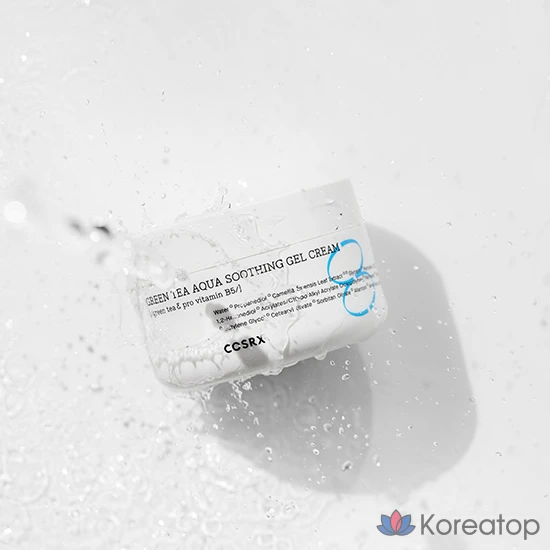 Успокаивающий гель-крем COSRX Hydrium Green Tea Aqua, 50 мл, 1 шт.