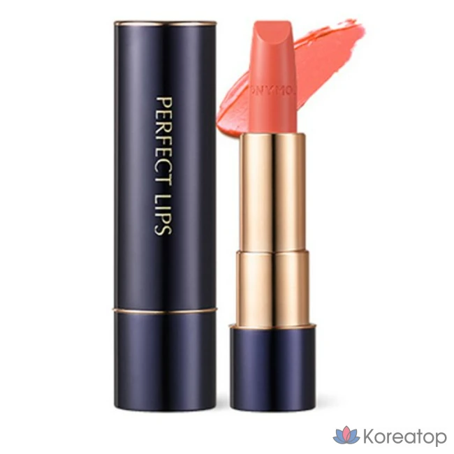 Помада Tony Moly Perfect Lips Rouge Intense, 3,5 г, 1 шт., оттенок 002 Shine Coral
