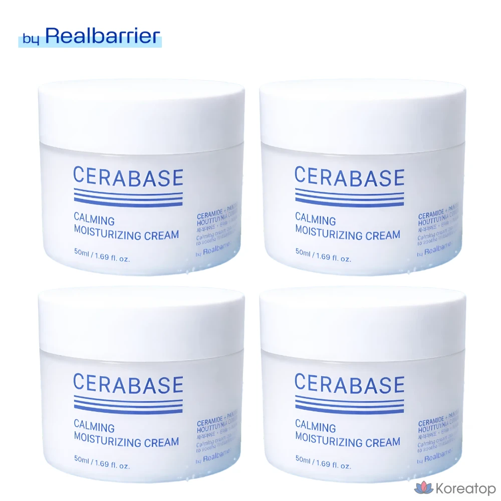 Увлажняющий крем Cosmet by Real Barrier Cerabase Calming Moisturizing Cream, 4 шт., 50 мл