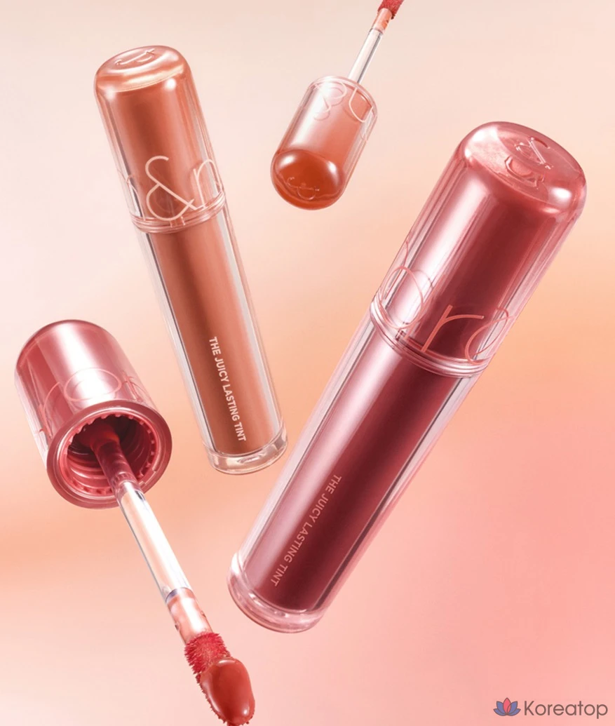 Тинт для губ ROM&ND The Juicy Lasting Tint, оттенок 35 Earl Grey Rich, 1 шт., фото 5