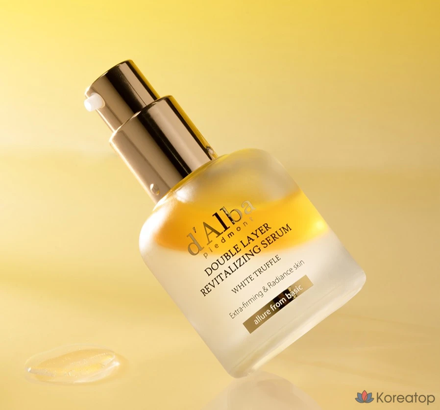 Сыворотка для восстановления кожи D'alba White Truffle Double Layer Revitalizing Serum, 50 мл, 1 шт., фото 2