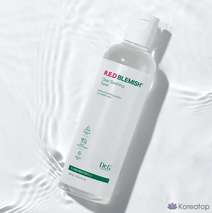 Успокаивающий тоник Dr.G Red Blemish Clear, 300 мл, 1 шт.