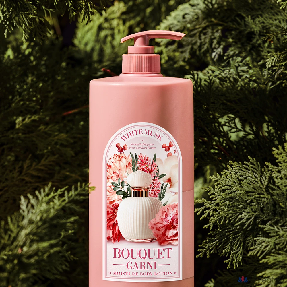 Увлажняющий лосьон для тела Bouquet Garni с ароматом белого мускуса, 1,5 л, 1 шт., фото 3