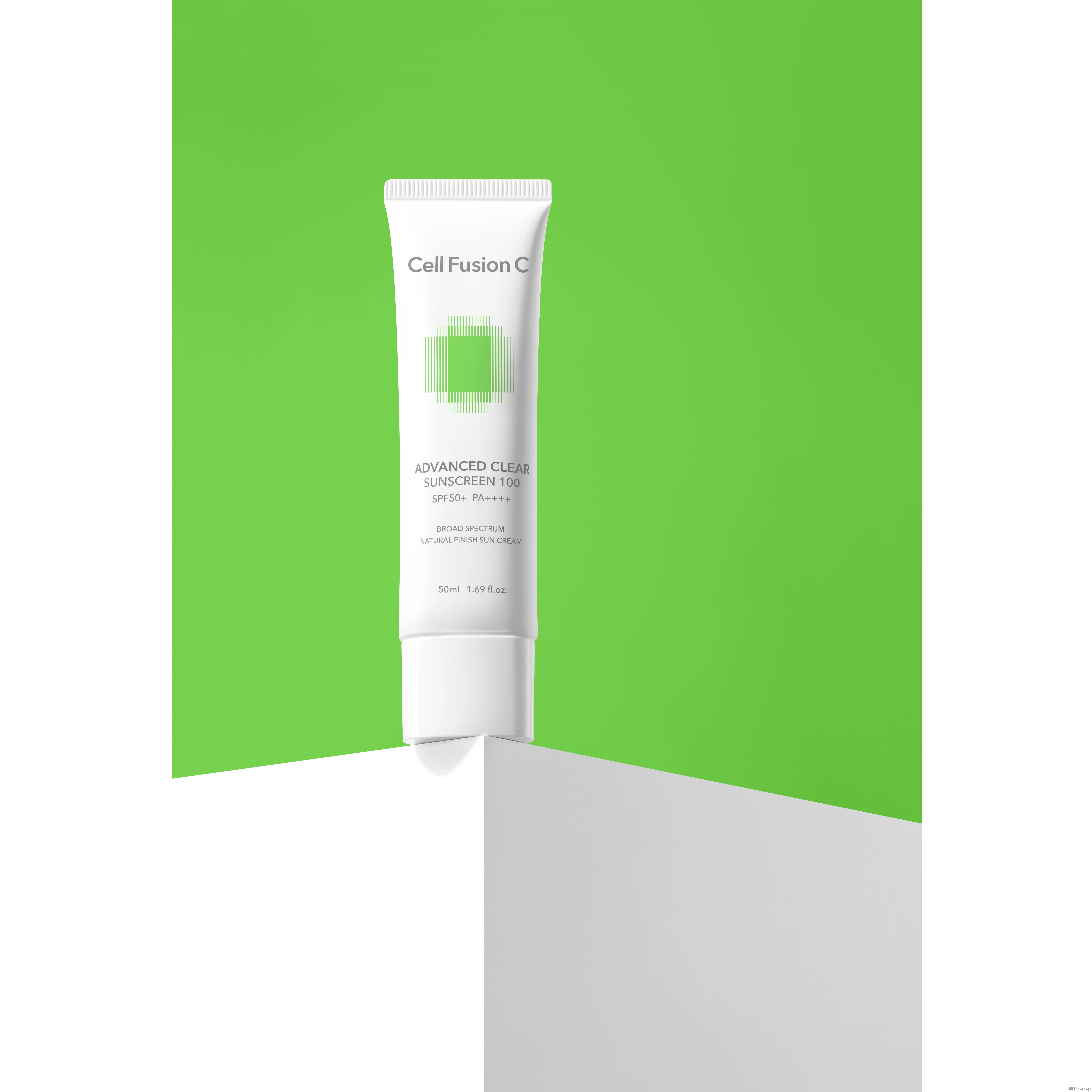 Солнцезащитный крем Cellfusion C Advanced Clear Sunscreen 100 SPF 50+ PA++++, 50 мл, 1 шт., фото 3