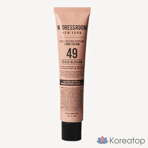 Набор из 2 флаконов парфюмерного крема для рук W.Dressroom 50 мл: 49 «Персиковый цветок» + 97 «Апрельский хлопок»., фото 2