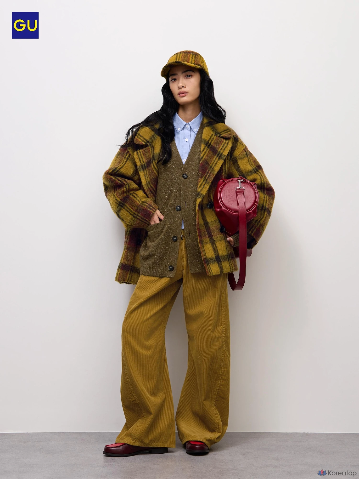 Брюки Uniqlo Corduroy 3D Barrel Pants