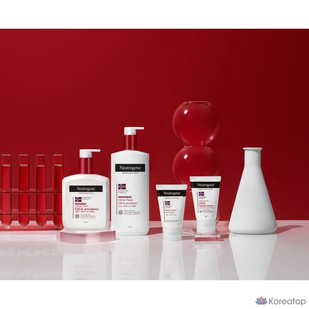 Крем для ног Neutrogena Intense Repair, 1 упаковка, 3 шт., 56 г, фото 5