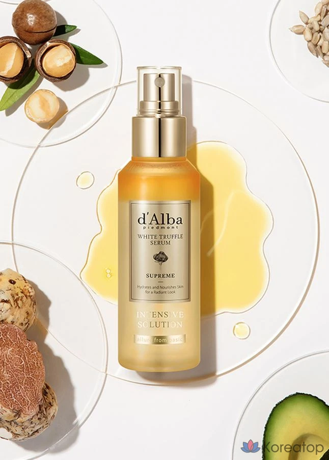 Интенсивная сыворотка D'alba White Truffle Supreme 100 мл + Питательная маска 2 шт., фото 2