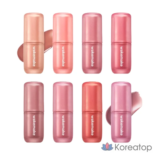 Moonli WAKEMAKE Water Blurring Layer Lip Tint, 8 цветов, 1 шт., 4,6 г, 7. Red Dive
