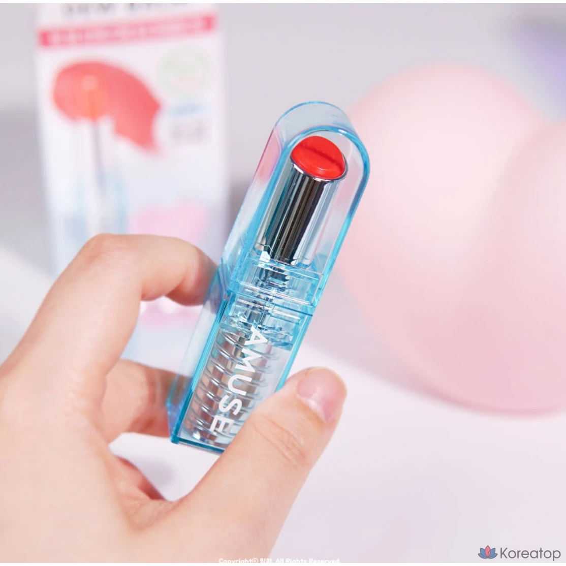 Amuse Dubam Blue Edition Limited Edition, Pink Edition 01 Ruby Balm, 3,2 г, 1 шт., фото 5