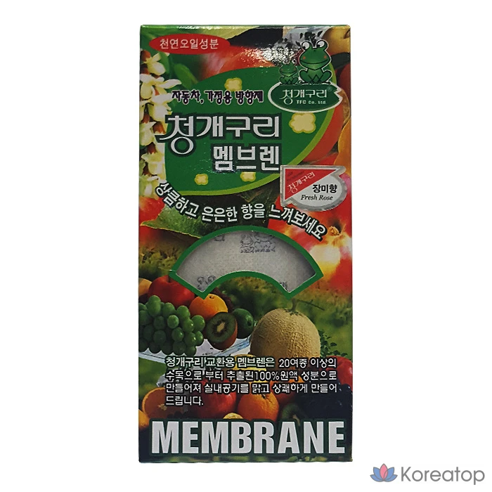 Ароматизатор Cheonggaeguri Membrane Refill, аромат Роза, 1 шт.