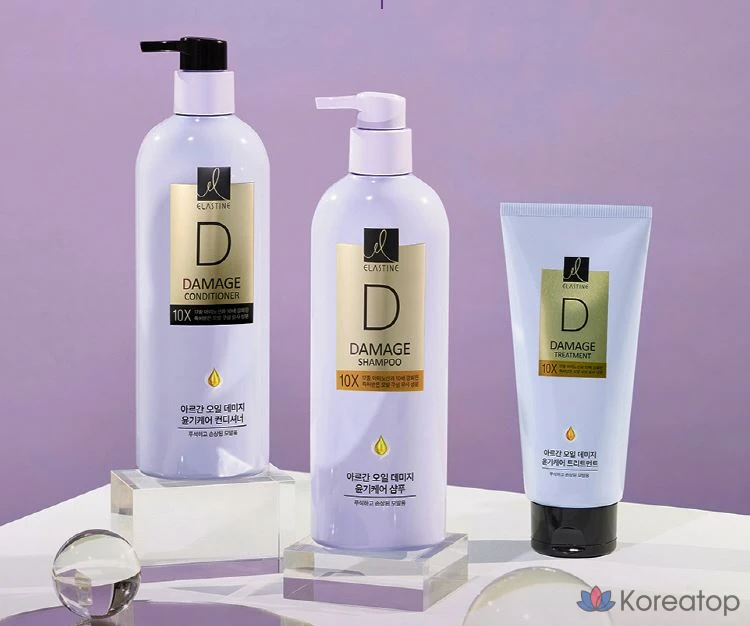 Средство для ухода за поврежденными волосами Elastine Damage Shine Care 10X Treatment, 300 мл, 1 шт.