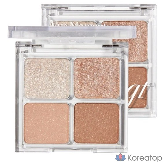 Палетка теней для век FMGT eye moment, оттенок 04 Natural Glow (NATURAL GLOW), 1 шт.