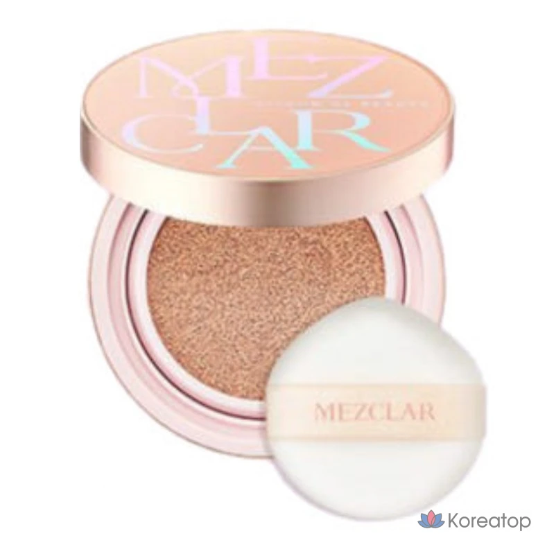 Тональный крем-кушон Jayjun Skincare Air Fit Cover Cushion, 10 г, оттенок № 21 «Нейтральная ваниль», № 21 (розовый футляр), 1 шт.