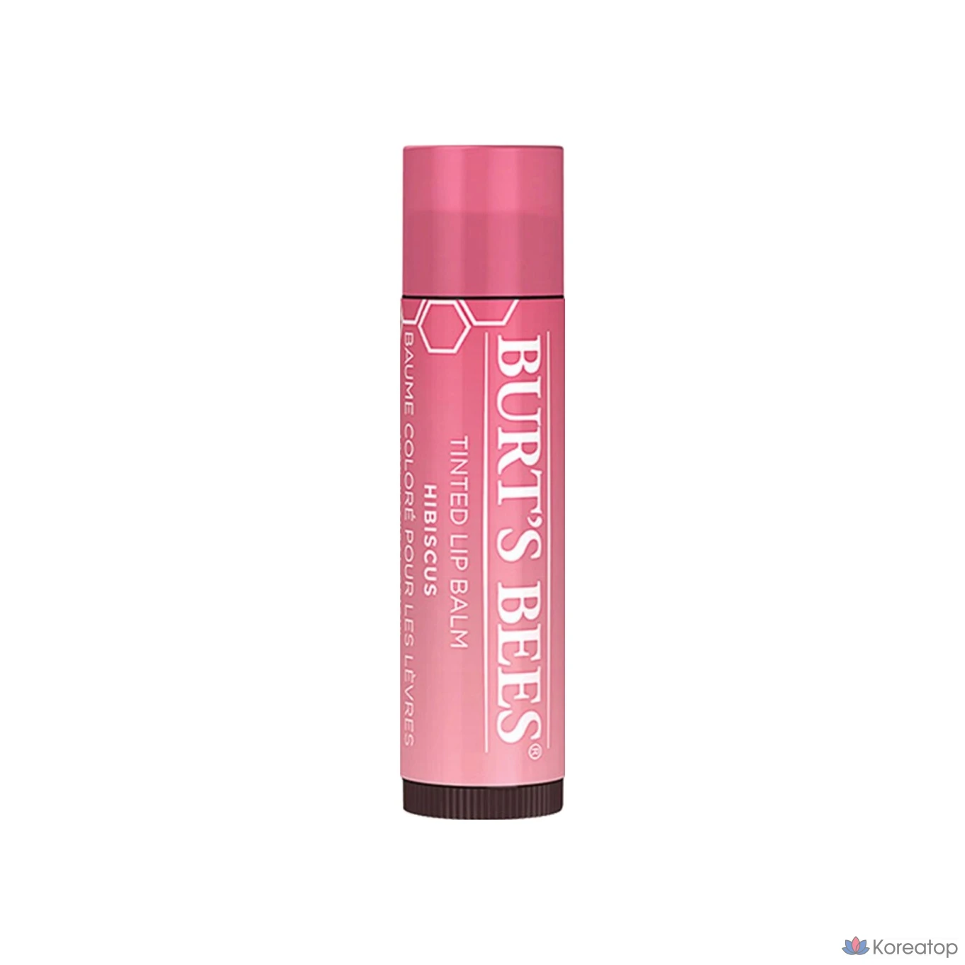 Тонированный бальзам для губ Burt's Bees, гибискус, 4,25 г, 1 шт., фото 2