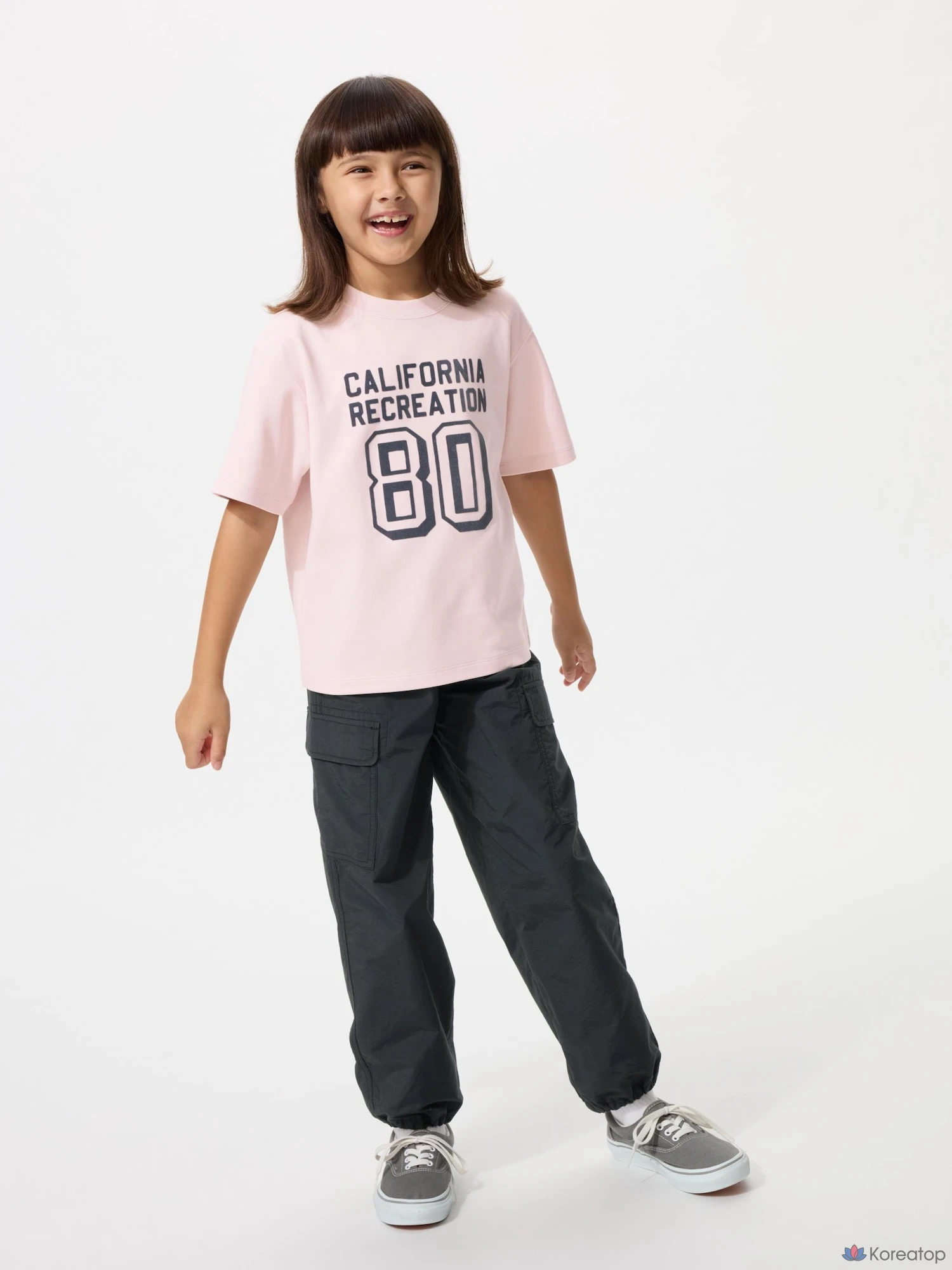 Брюки детские Uniqlo Cargo Jogger Pants, однотонные