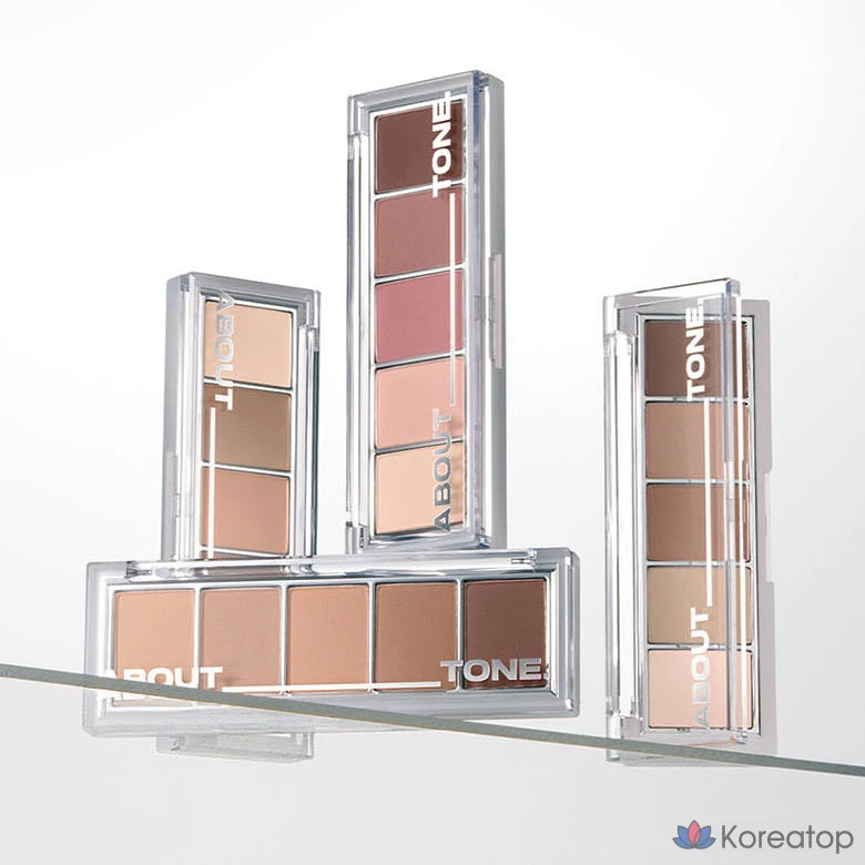 About Tone Return to Basic Shadow Palette, 8 г, 04 Serin, 1 шт., фото 6
