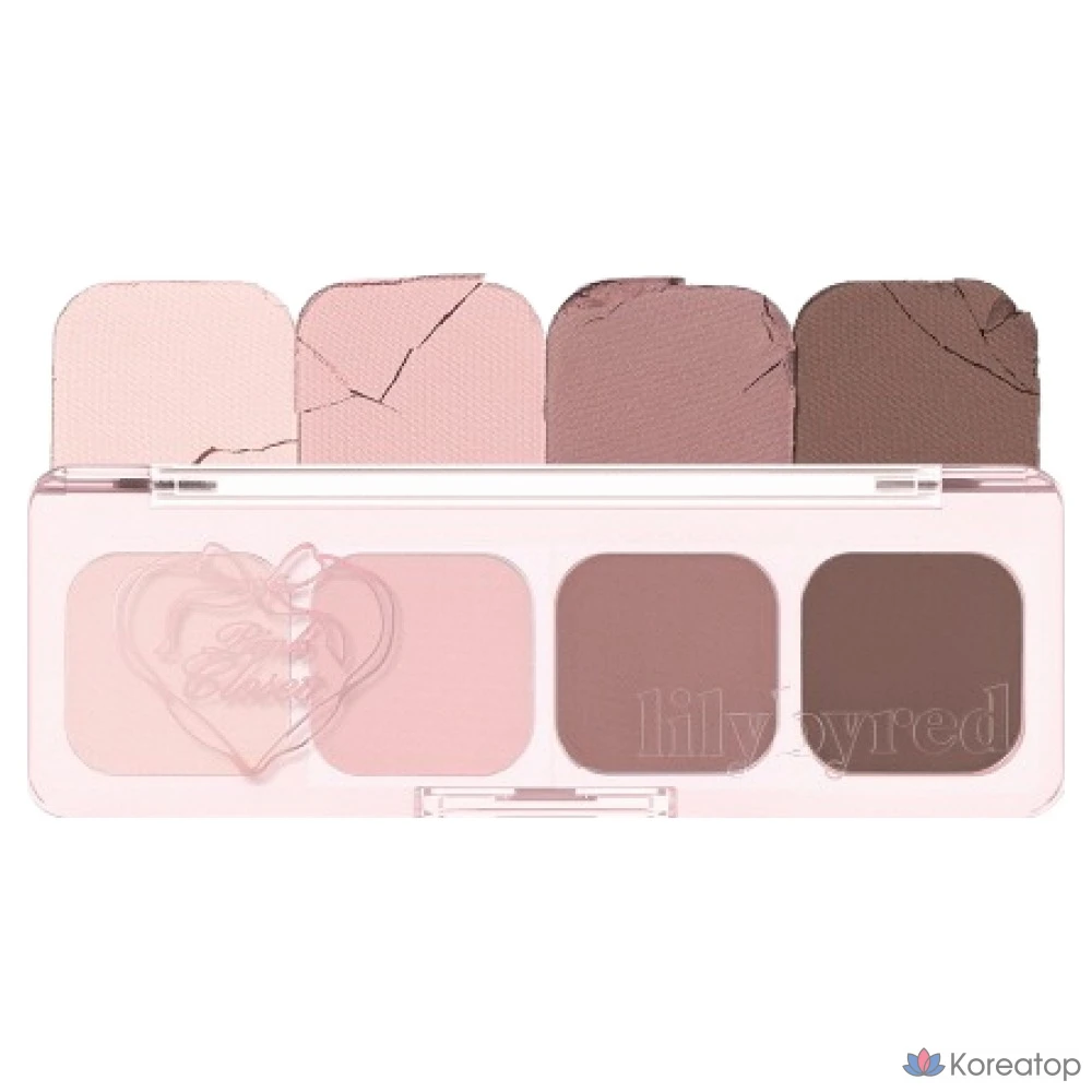 Палитра теней Lilybyred Mood It AD, 07 Romantic It, 1 шт.