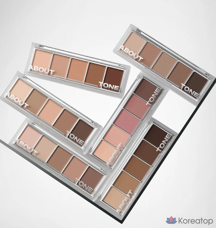 About Tone Return to Basic Shadow Palette, 8 г, 04 Serin, 1 шт., фото 7