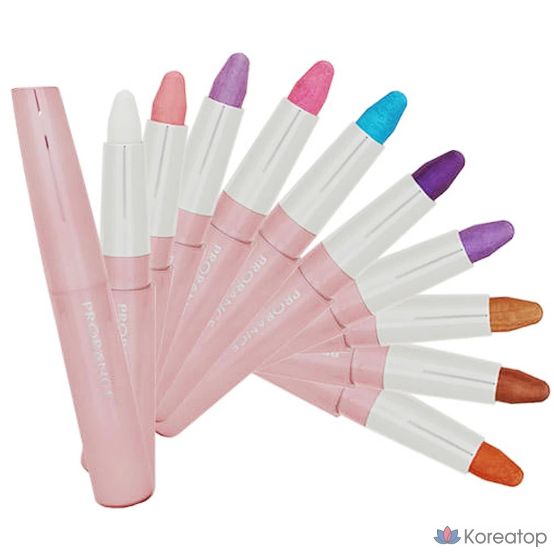 Тени-карандаш Prorance Shine Stick Shadow, 10 г, оттенок 11 Tender Brown, 1 шт.