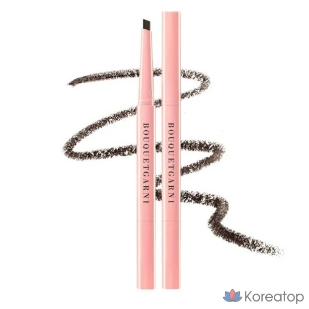 Карандаш для бровей Bouquet Garni Auto Pencil Slim Eyebrow 0.2g, 01 Серо-коричневый (GRAY BROWN), 1 шт.
