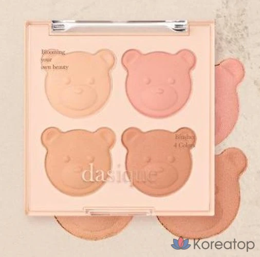 Румяна Dasique Blending Mood Cheek, 8 г, 16 штук, оттенок 