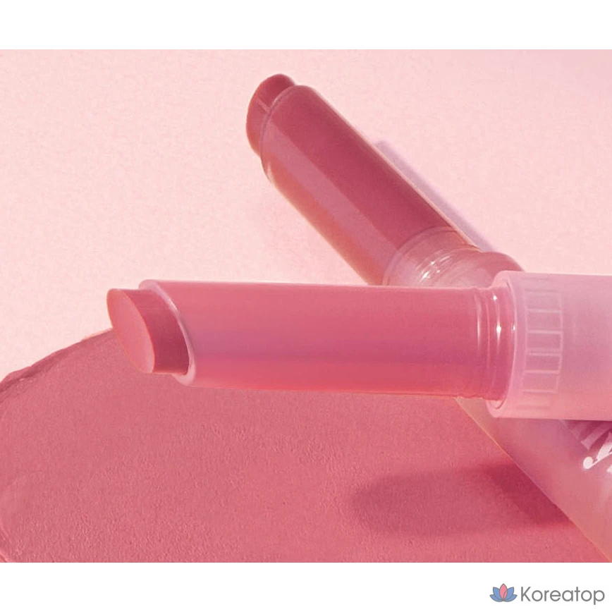 Помада Lilybyred Milky Blur Fondue Bar, 1 шт., оттенок 02 «Клубника» со вкусом взбитых сливок., фото 8