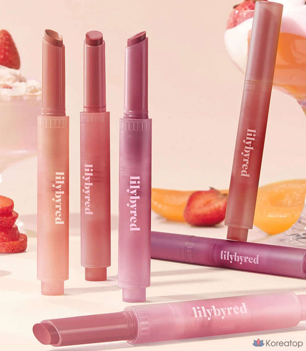 Помада Lilybyred Milky Blur Fondue Bar, 1 шт., оттенок 02 «Клубника» со вкусом взбитых сливок., фото 9