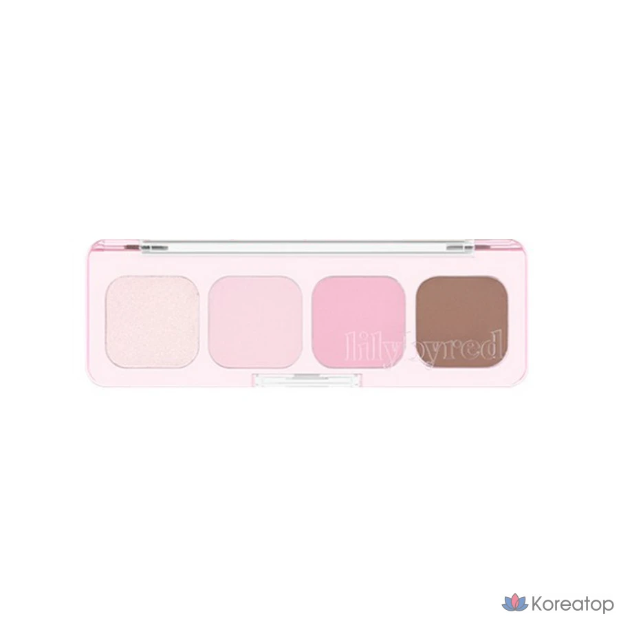 Палетка теней Lilybyred Mood It AD 3,2 г, 02 #LikeIt, 1 шт.