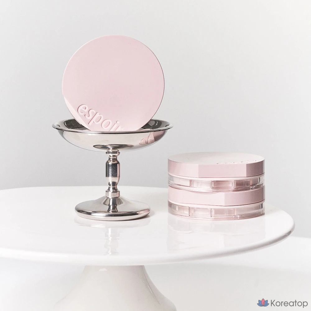 Набор тональных кремов Espoir Benatural Cushion 14 г + сменный блок 14 г, № 21, цвет слоновой кости, 1 шт., фото 2