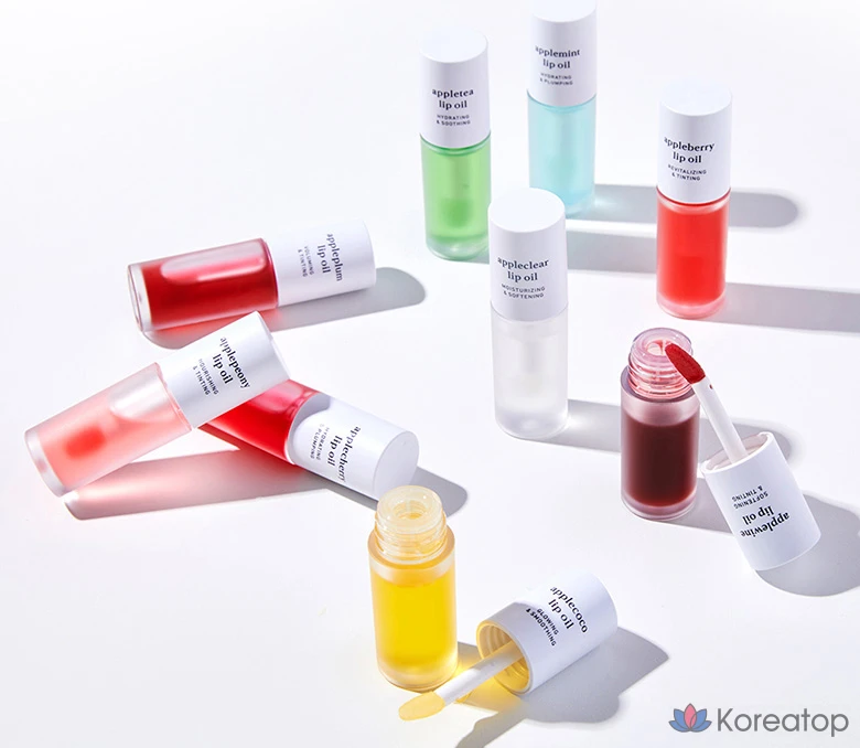 Масло для губ Nuni Apple Lip Oil, прозрачное, 3,7 мл, 1 шт., фото 2