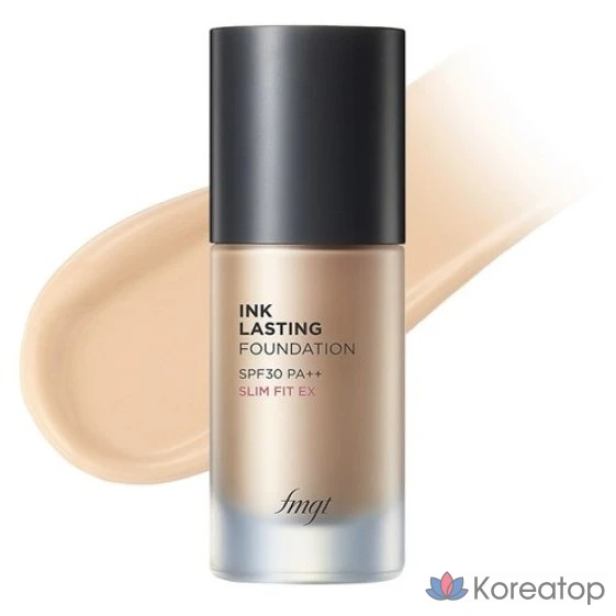 Тональный крем The Face Shop Ink Lasting Foundation Slim Fit, 30 мл, 1 шт., оттенок 203V Natural Beige