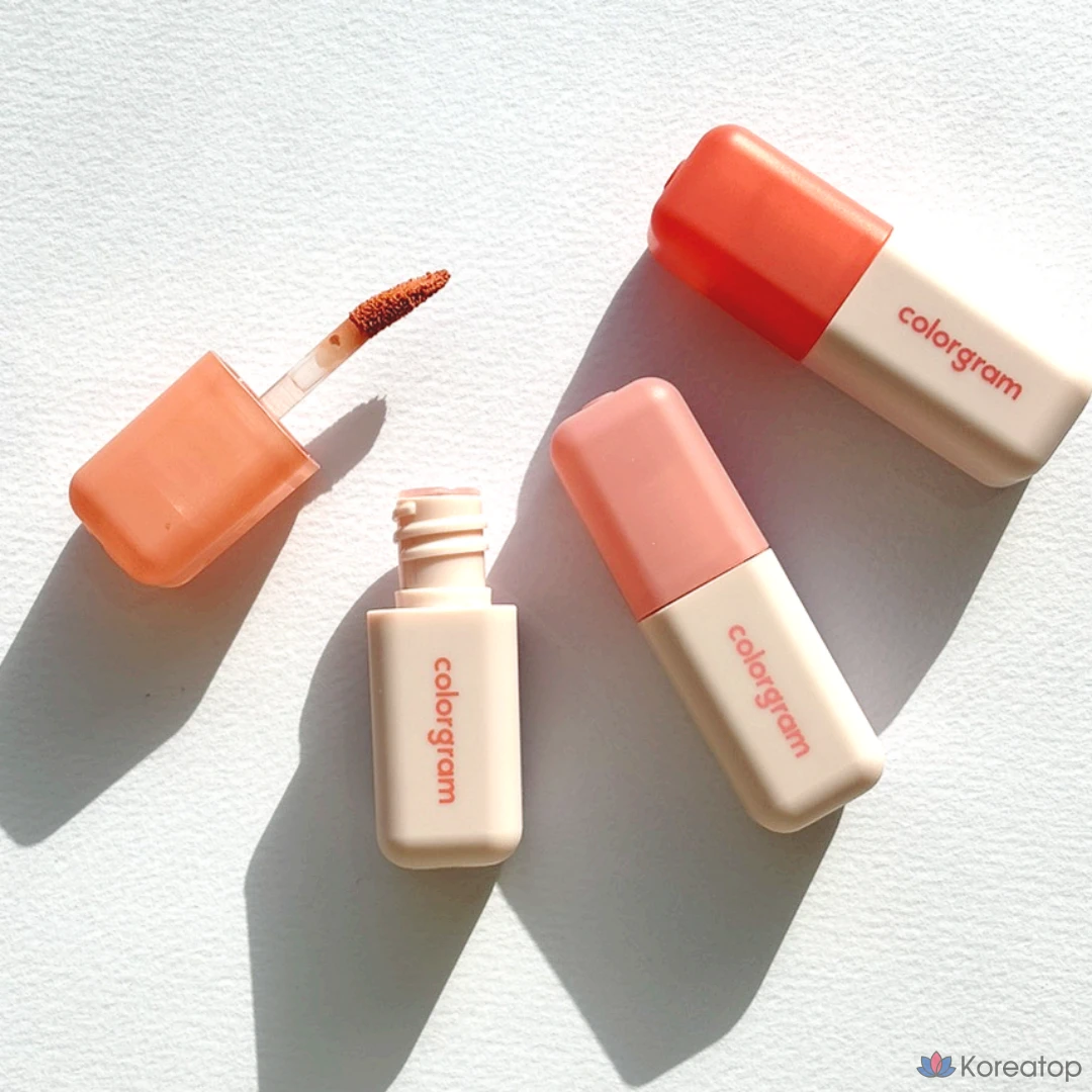 Colorgram Nude Blur Tint, тинт для век, 1 шт., 5 г, 14 шт., цвет клубника-дыня, фото 5