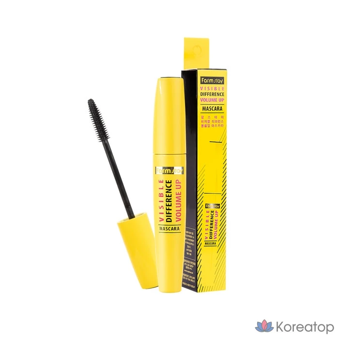 Тушь для ресниц FarmStay Visible Volume Up, 12 г, черная, 1 шт., фото 3