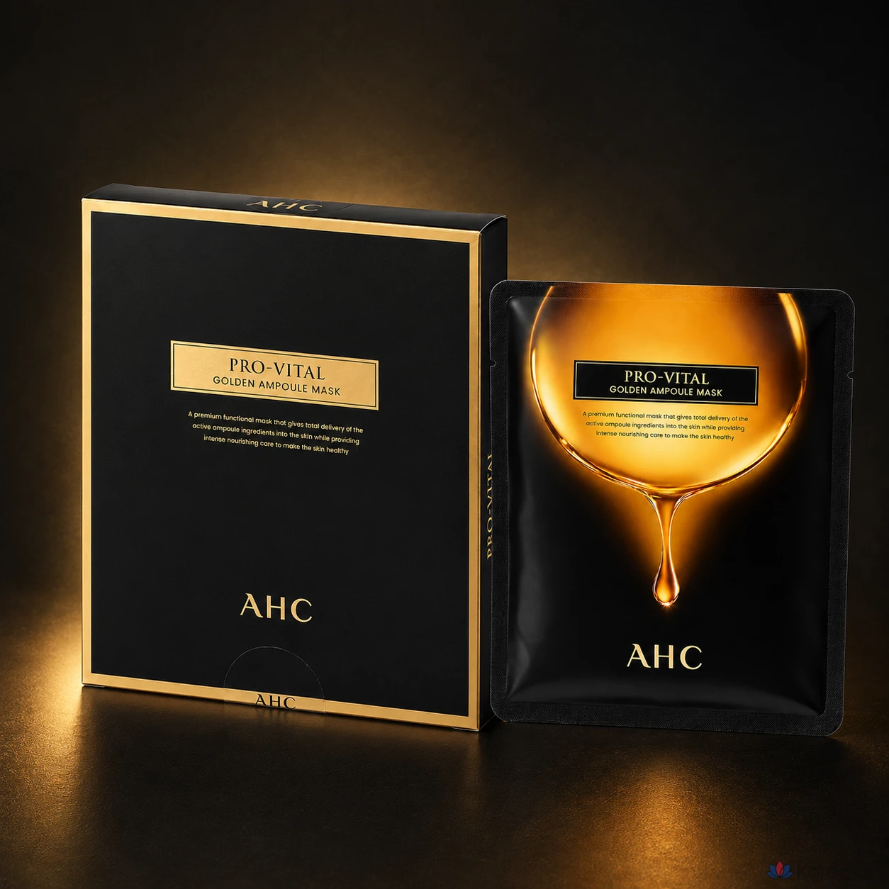 Тканевая маска для лица AHC Pro Vital Golden Ampoule Mask, 1 шт.