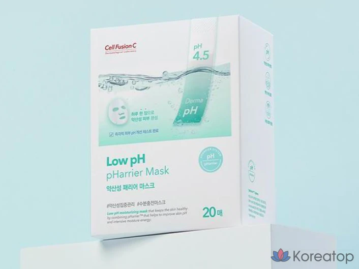 Набор мягких кислотных масок для лица Cellfusion C, 20 штук, 4 упаковки., фото 4