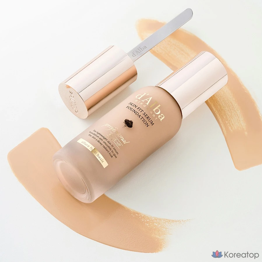 Шпатель для тональной основы D'alba Skin Fit Serum Foundation Spatula, 40 мл, 1 шт., № 23
