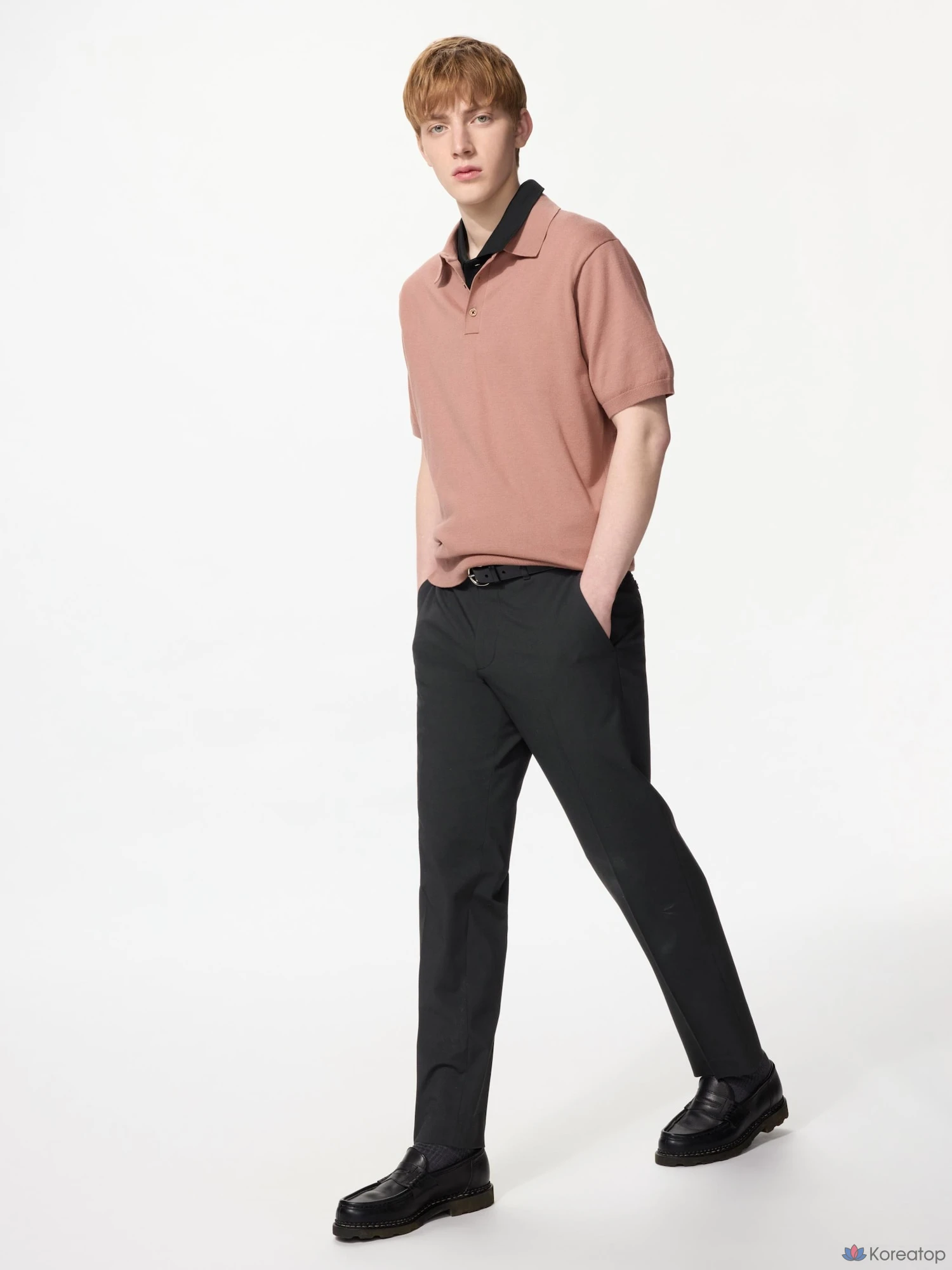 Брюки Uniqlo 2WAY Stretch Smart Pants, длина штанины 76 см