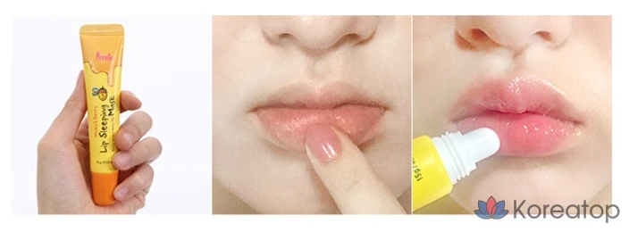 Набор ночных масок для губ Prreti Lip Sleeping Mask Pack, медово-ягодный, 15 г, 5 шт., фото 2