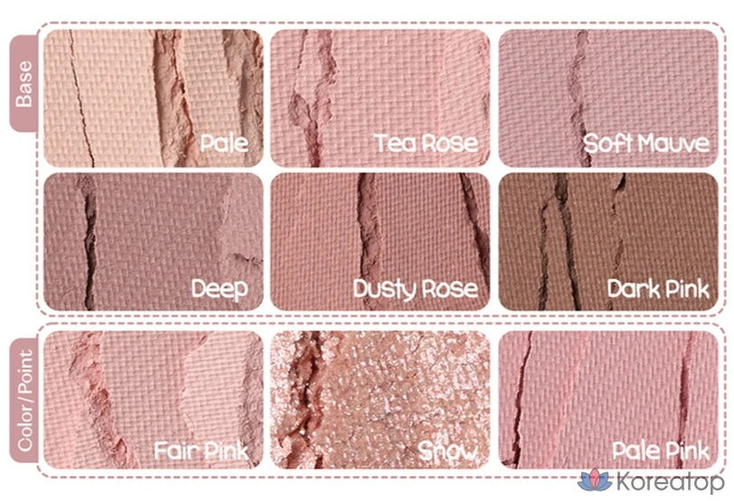 Палетка теней Etude House My Little Palette, оттенок 03 Mute Haeng Harurara, 7.3 г, 1 шт., фото 3
