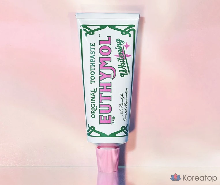 Зубная паста Euthymol Whitening Portable, 40 г, набор с зубной щеткой, 1 шт.