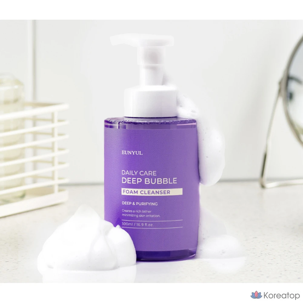 Пенка для умывания Eunyul Daily Care Deep Bubble Foam Cleanser, 500 мл, 1 шт.