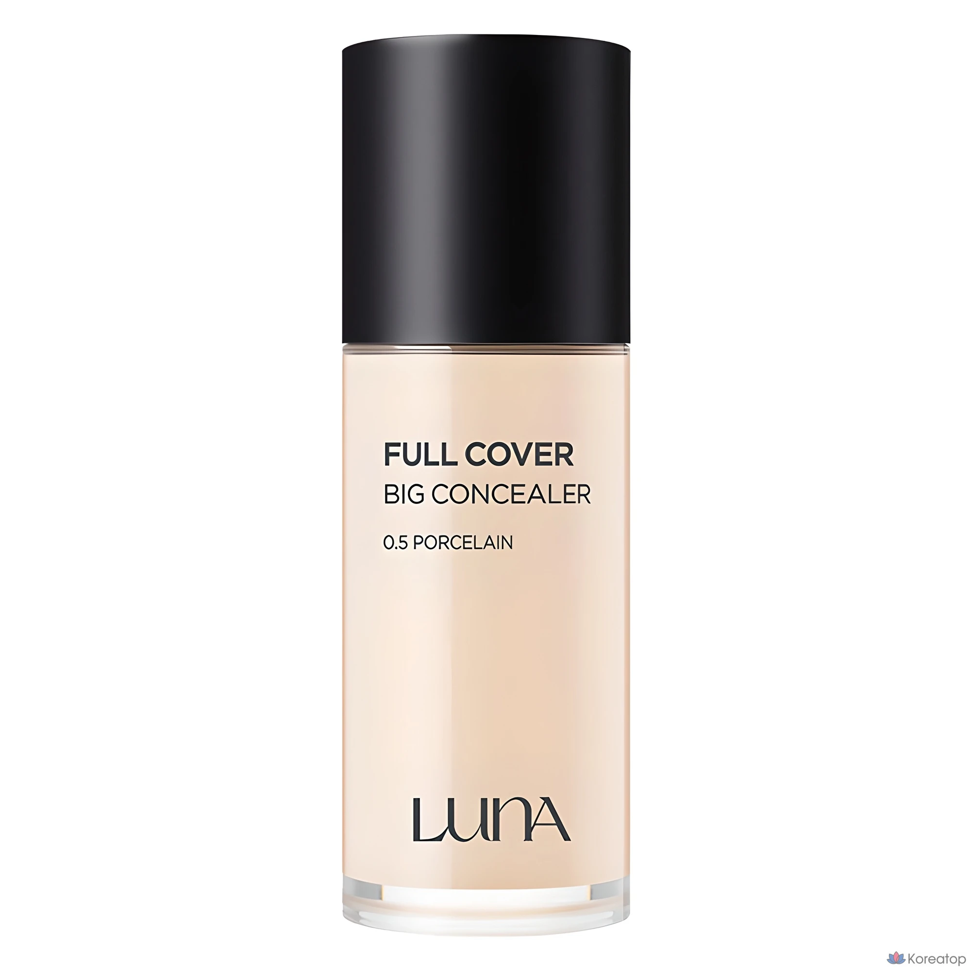 Консилер Luna Long-Lasting Full Cover Big Concealer, 40 г, 1 шт., № 0.5, фарфоровый оттенок.