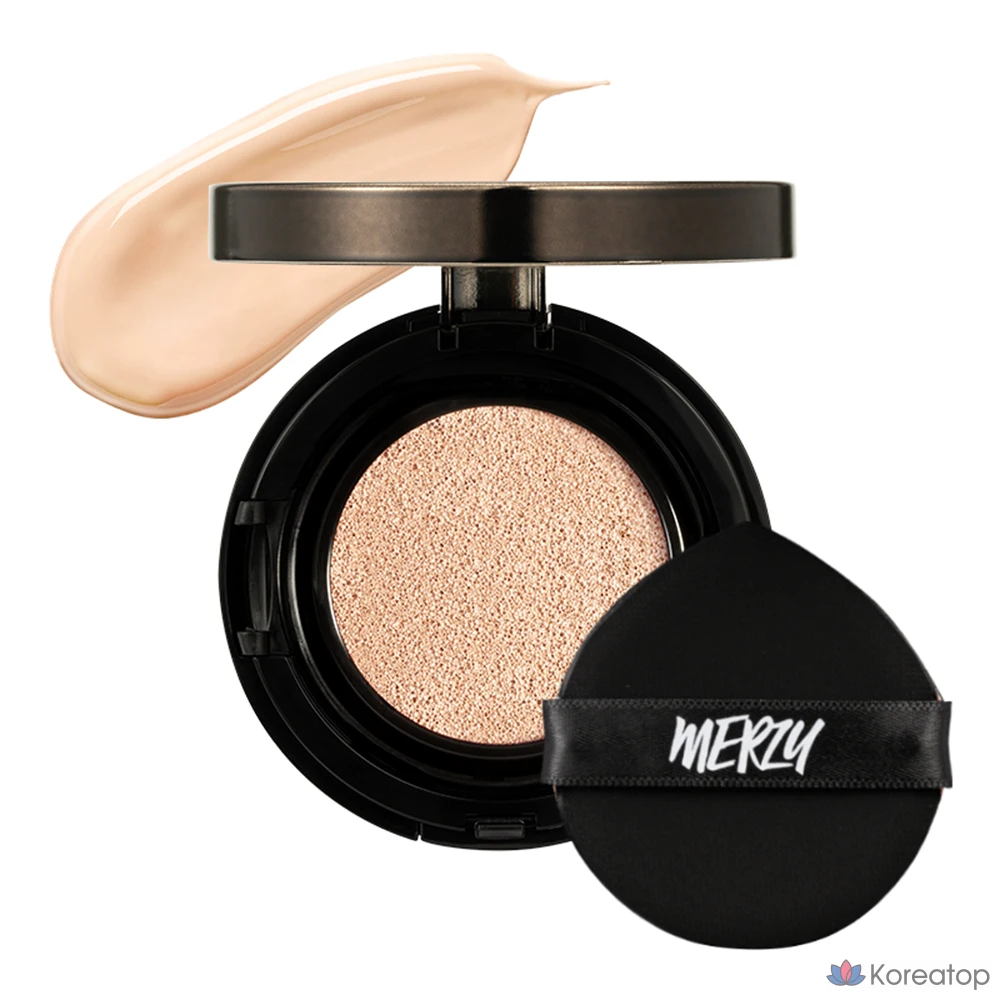 Тональный крем-кушон MERZY The First Glow 13 г, оттенок 22N Beige, 1 шт., фото 2