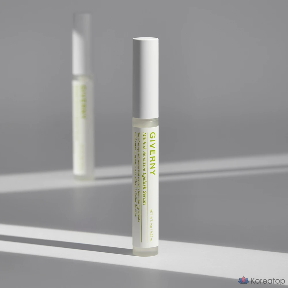 Сыворотка для чувствительных ресниц Giverny Close-Fit, питательная сыворотка для ресниц, 8 г, 1 шт.