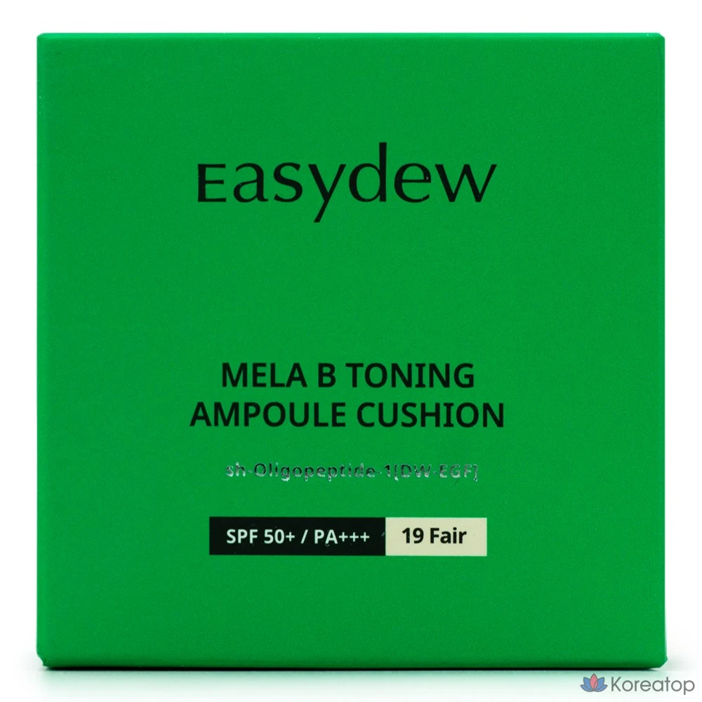 Ампульная сыворотка Easydew Mela B Toning Gimi Ampoule Mini Cushion, оттенок 19, 8 г, 1 шт., фото 3